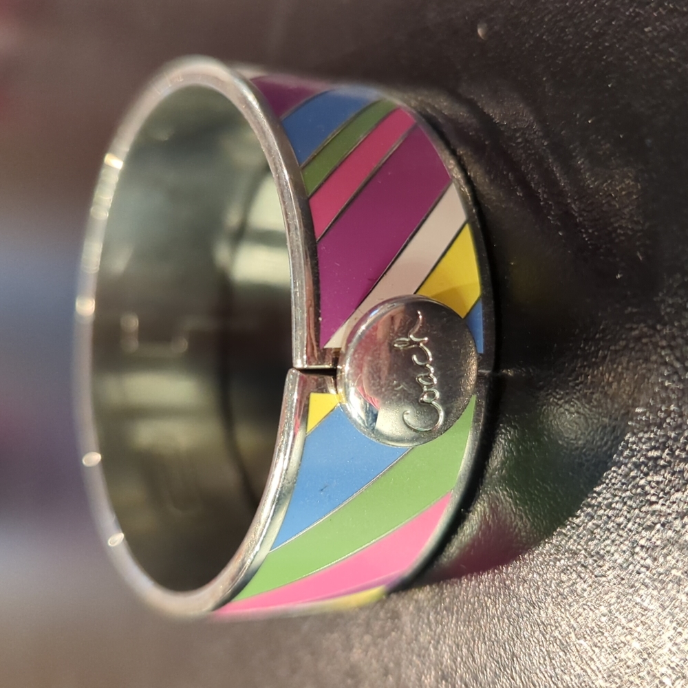 Multi colored coach bracelet - H2